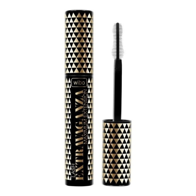 Wibo Lash Extravaganza Maximum Extenson Mascara wydłużająco-pogrubiający tusz do rzęs Black 11g