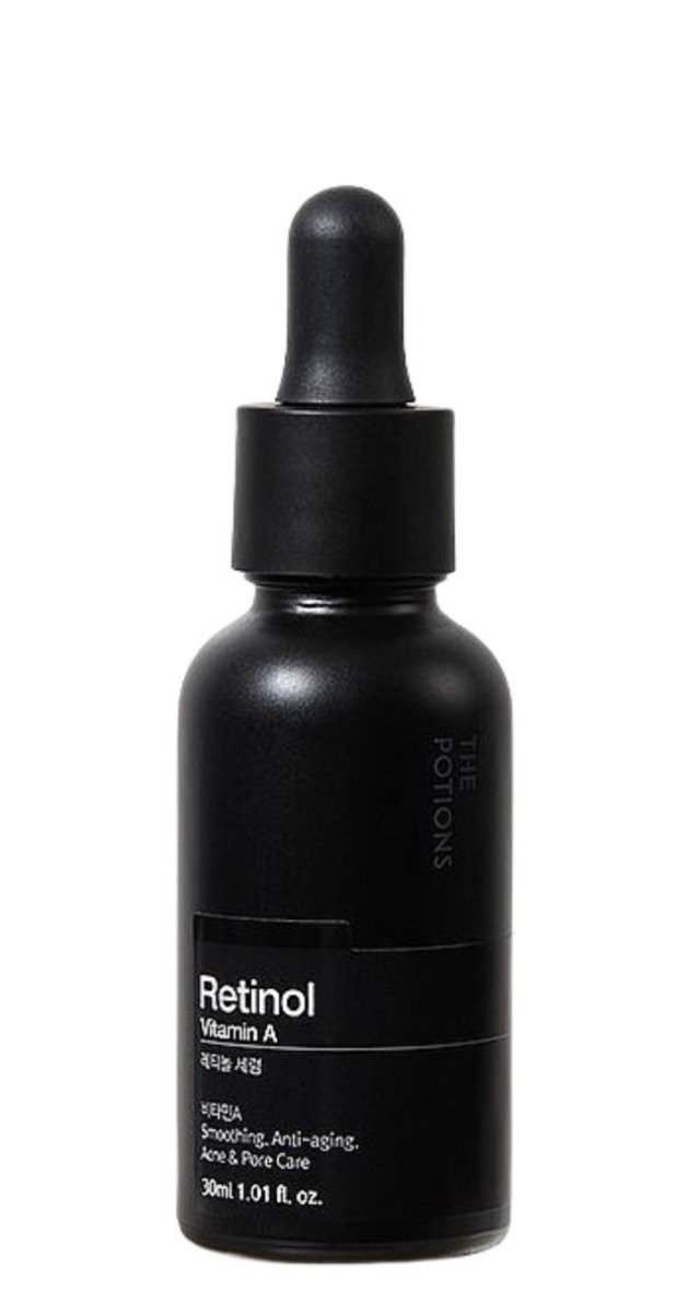The Potions Black Line Retinol Wygładzające serum do twarzy z retinolem 30ml