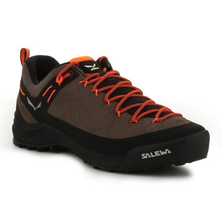 Buty Salewa Wildfire Ms Leather M 61395-7953 brązowe czarne pomarańczowe