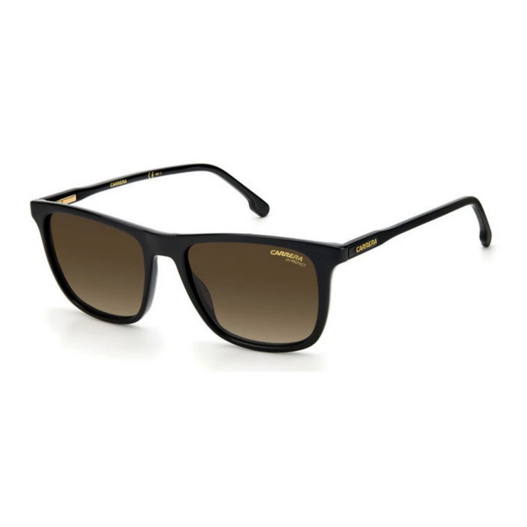 Czarne/Szaro-brązowe Okulary przeciwsłoneczne Carrera