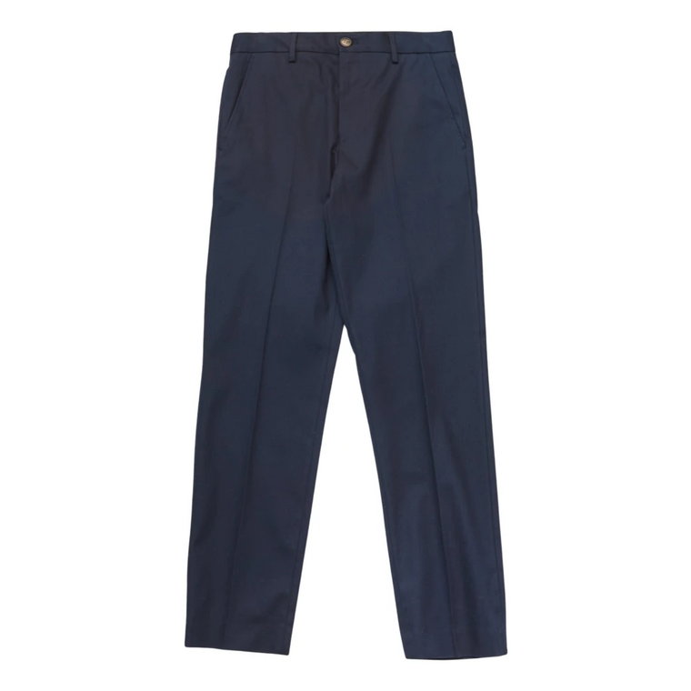 Niebieskie Proste Spodnie Chino Selected Homme