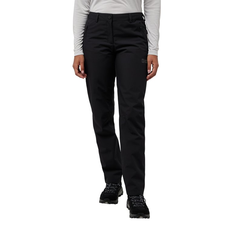 Damskie spodnie nieprzemakalne Jack Wolfskin PARANA PANTS W black - 38S