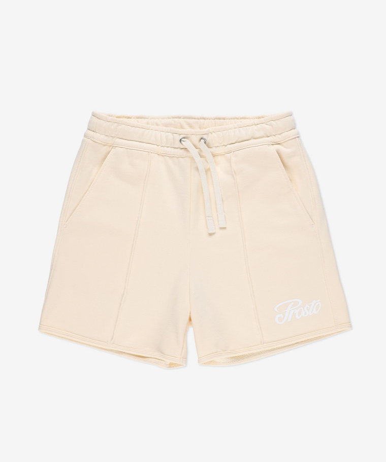 Sweatshorts Athletic Beige