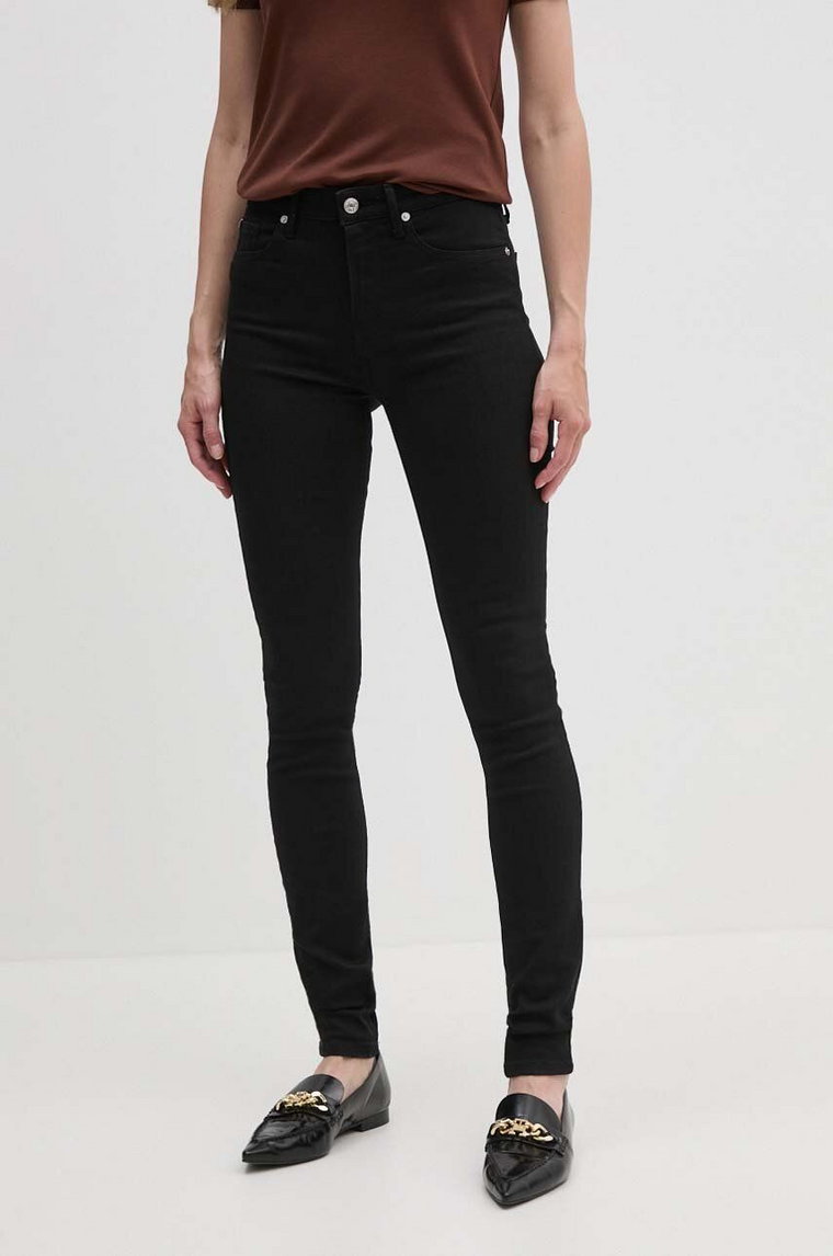 Tommy Hilfiger jeansy damskie kolor czarny WW0WW43321