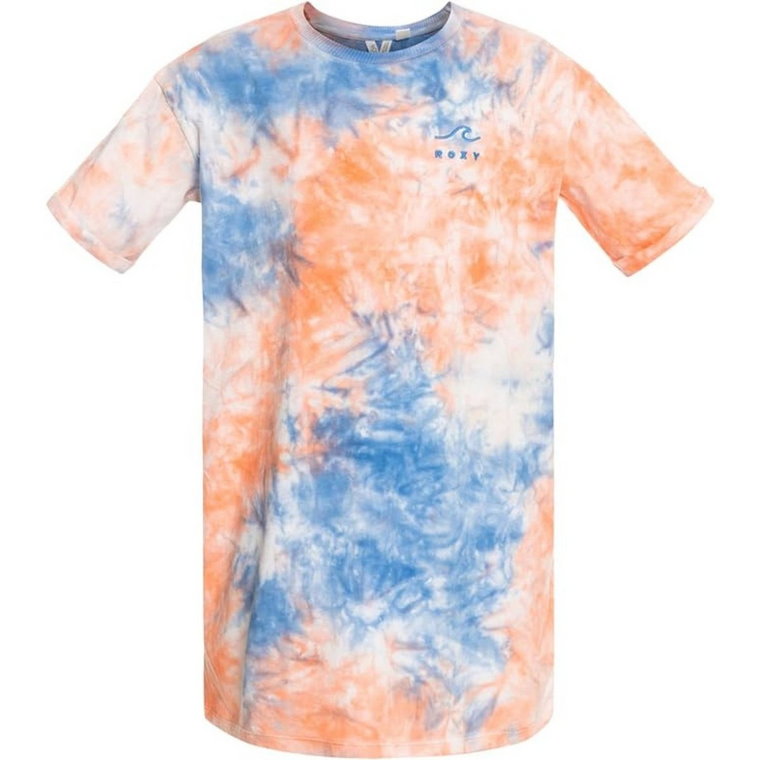 Sukienka dziecięca Roxy Bettern Than Words tie dye bawełniana-158