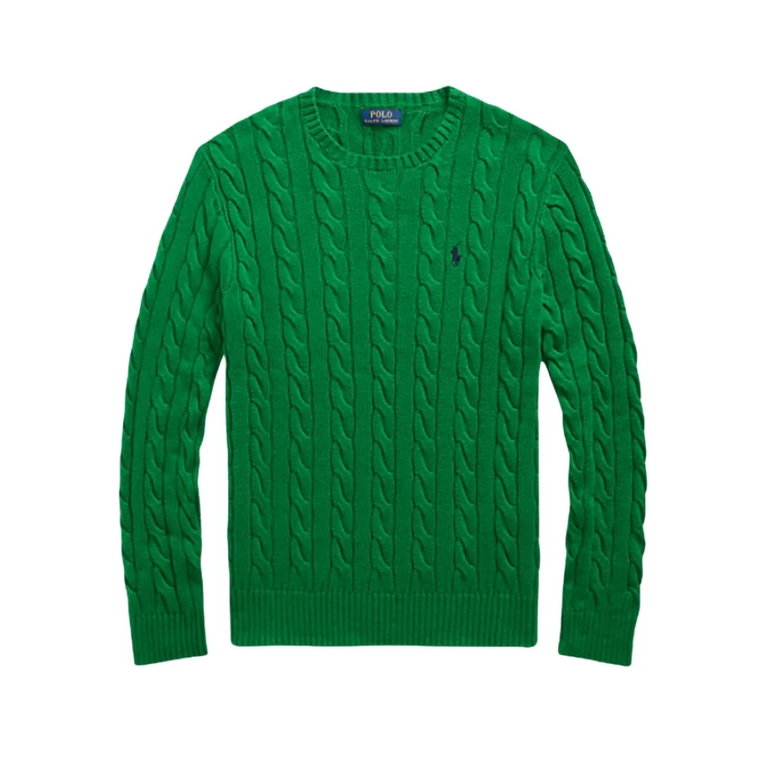 Sweter o Okrągłym Dekolcie, Klasyczna Kolekcja Ralph Lauren