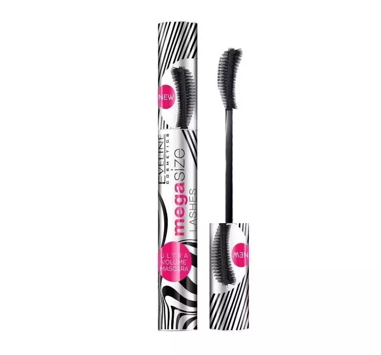 EVELINE MEGA SIZE LASHES TUSZ WYDŁUŻAJĄCY BLACK