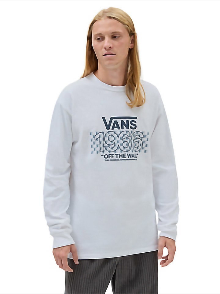 Vans Koszulka "Off The Wall" w kolorze białym