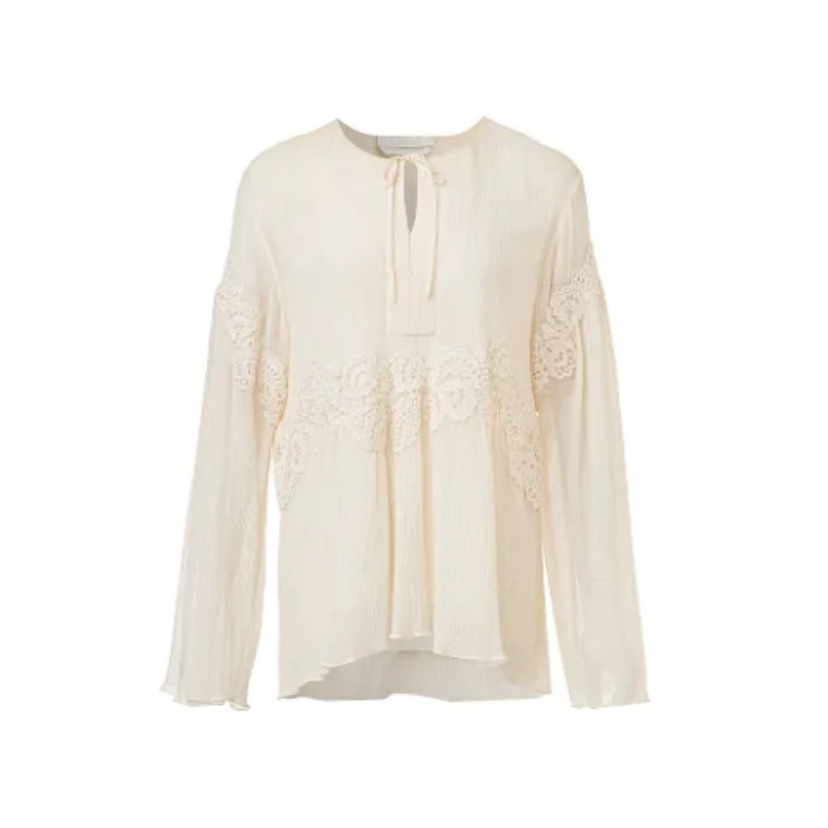 Pre-owned Silk tops Chloé Pre-owned