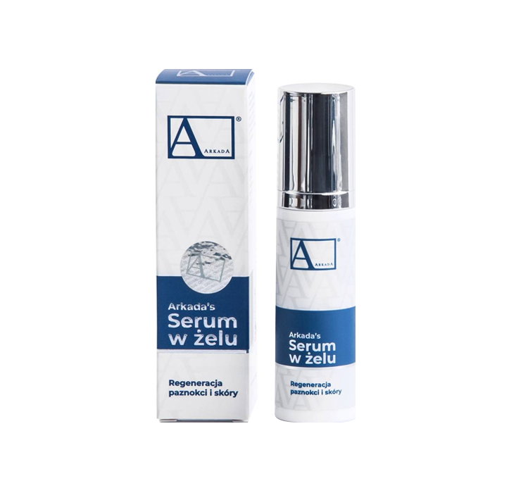 AARKADA SERUM KOLAGENOWE W ŻELU REGENERACJA PAZNOKCI I SKÓRY 15ML