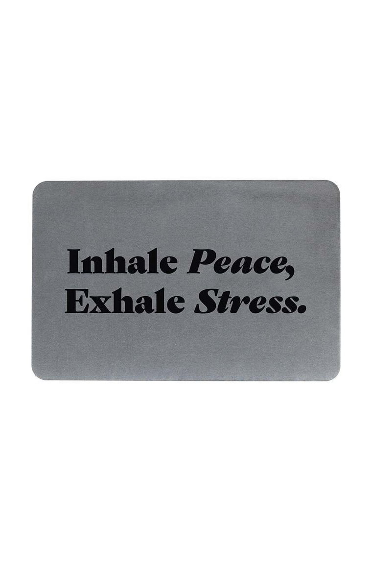Artsy Doormats mata łazienkowa Inhale Peace Exhale