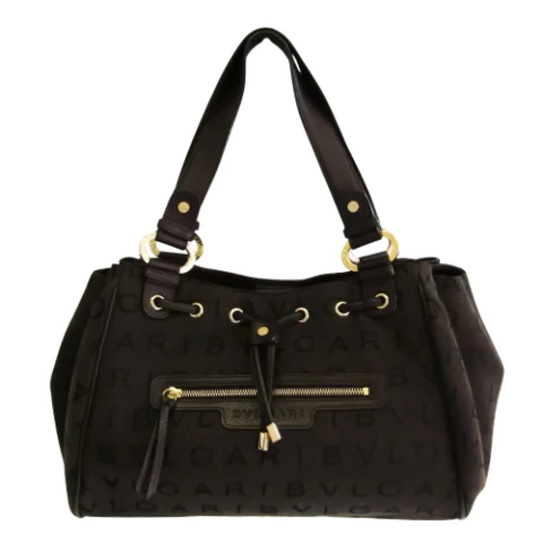 Pre-owned Canvas totes Bvlgari Vintage