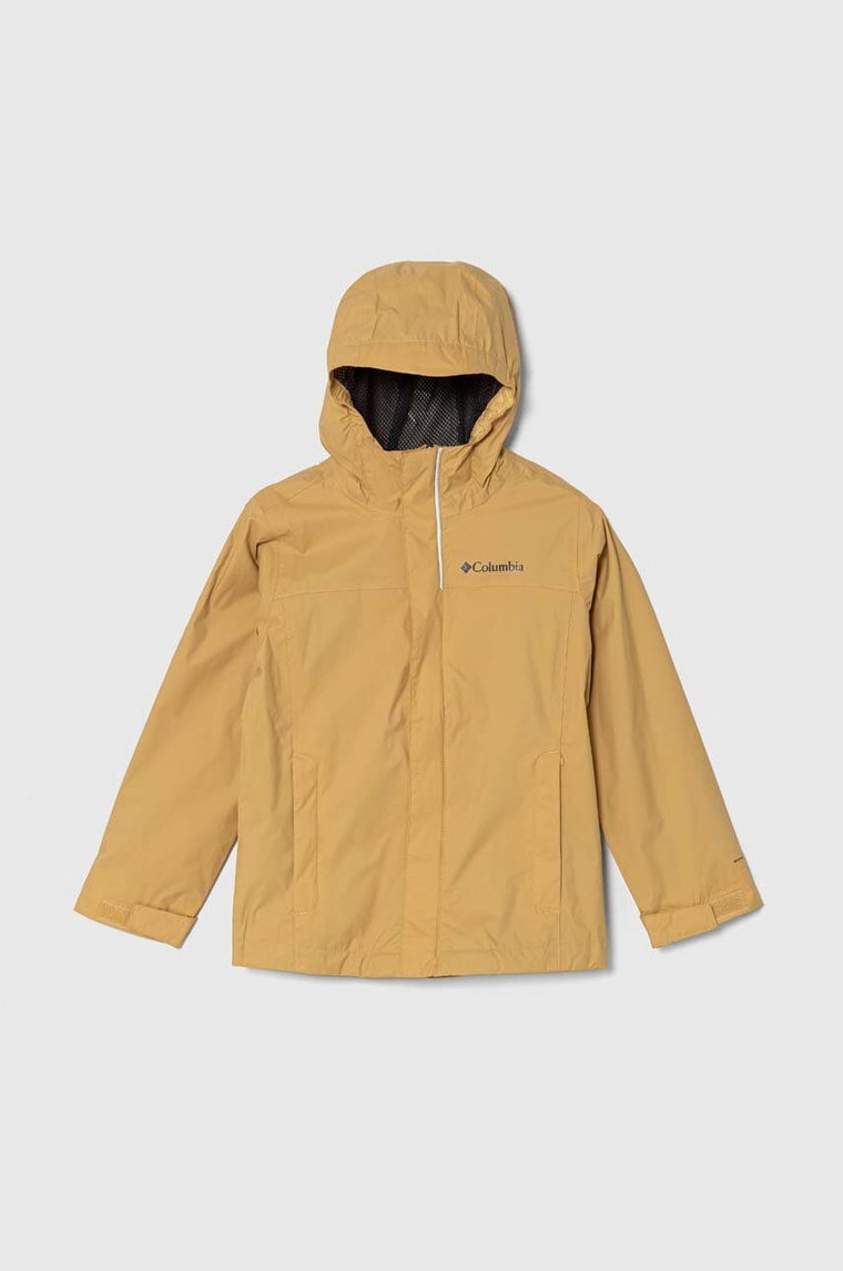 Columbia kurtka dziecięca Watertight Jacket kolor żółty