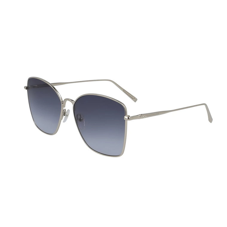 Stylowe Okulary Przeciwsłoneczne z Metalową Ramą Longchamp