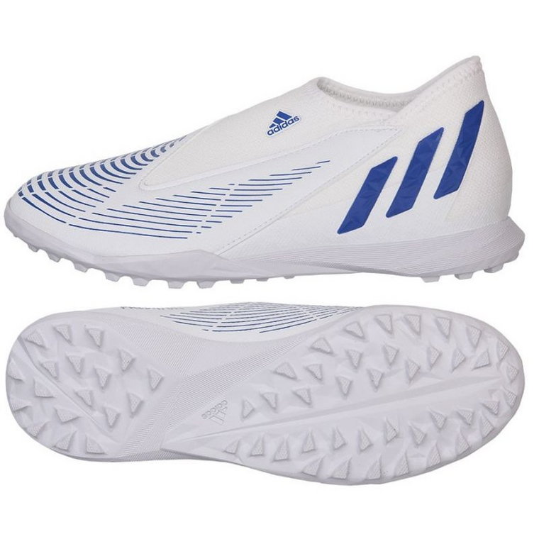 Buty piłkarskie adidas Predator Edge.3 Ll Tf Jr GX2637 białe białe