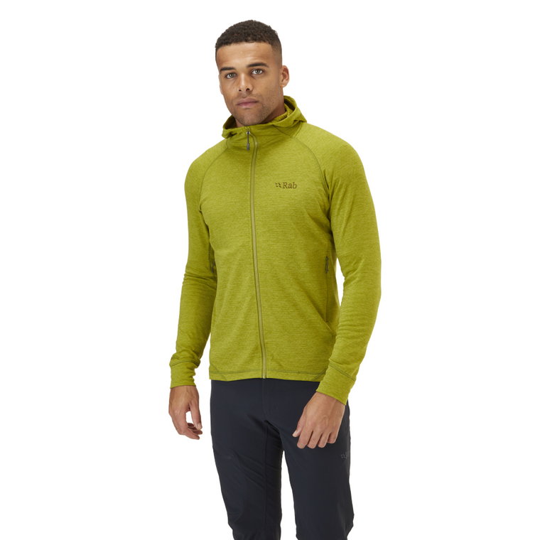 Męski polar Rab Nexus Jacket aspen green - S