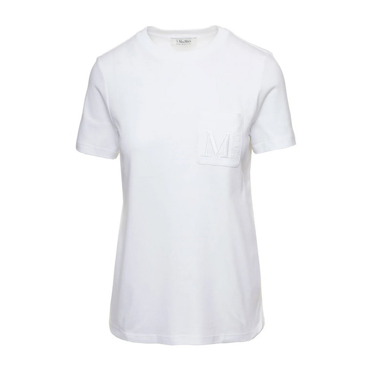 Biała koszulka Lecito - Modny Styl Max Mara