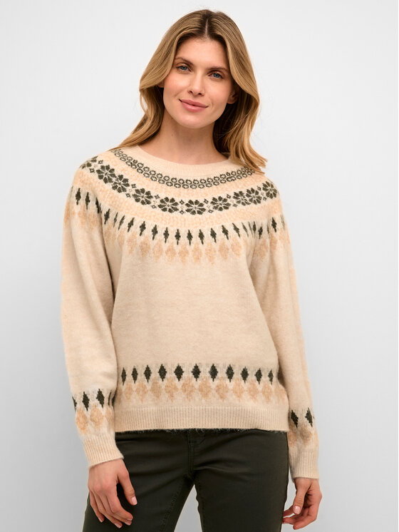 Sweter Cream