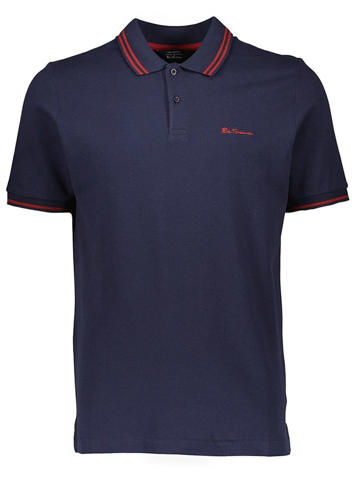 Ben Sherman Koszulka polo w kolorze granatowym