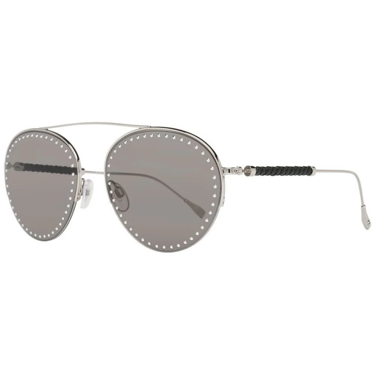 Srebrne Okulary Przeciwsoneczne Aviator dla Kobiet Tod's