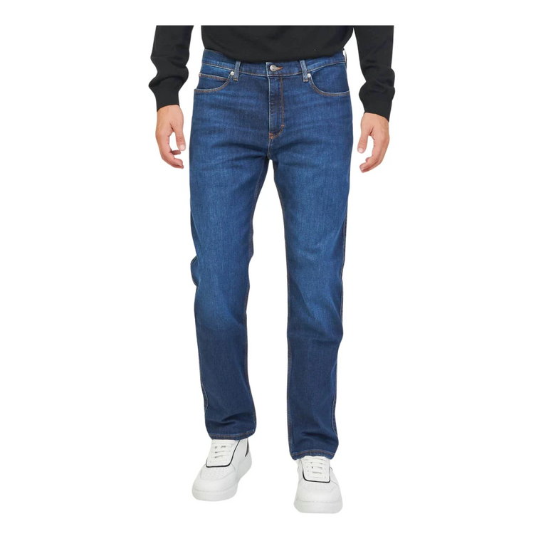 Autentyczne dżinsy Slim Fit Straight Leg dla mężczyzn Hugo Boss