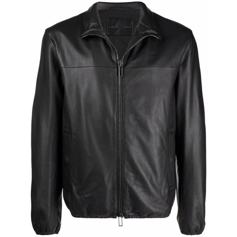Leather Jackets Emporio Armani