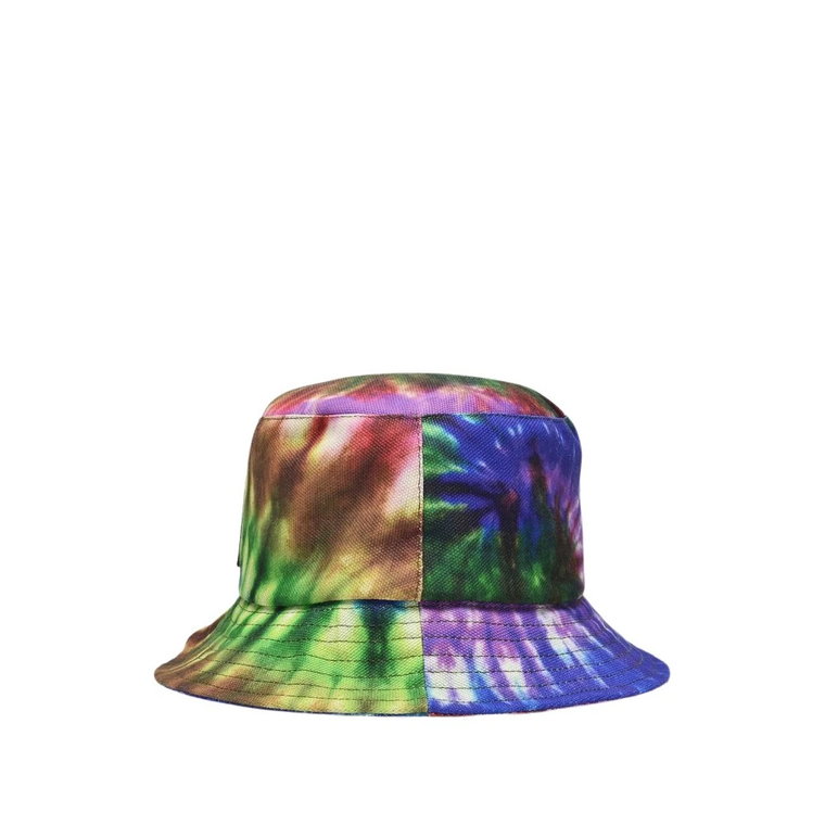 Wielokolorowy Kapelusz z Nadrukiem Tie Dye JW Anderson