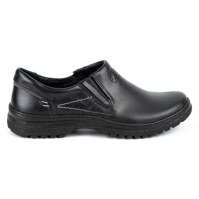 KOMODO Buty męskie casual 869 czarne