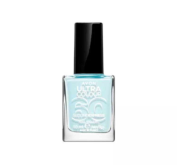 AVON ULTRA COLOUR 60 SECOND EXPRESS SZYBKOSCHNĄCY LAKIER DO PAZNOKCI BLUE MY MIND 10ML