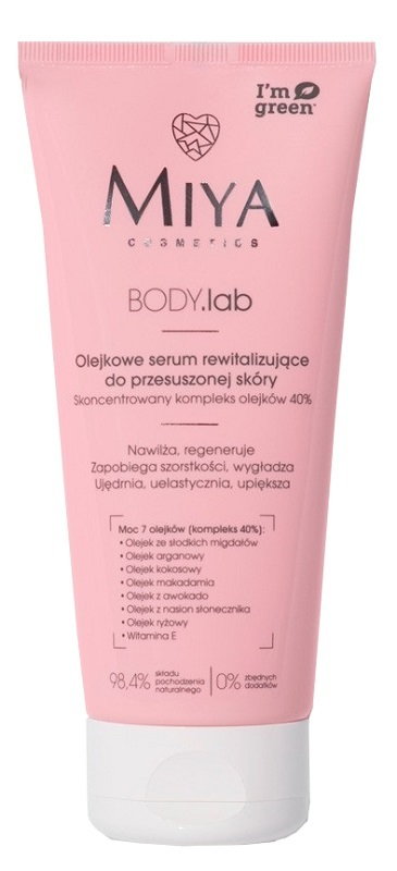 Miya Body.Lab - Olejkowe serum rewitalizujące do przesuszonej skóry 200ml