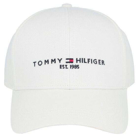 Tommy Hilfiger Ustalona czapka z daszkiem 27 cm white