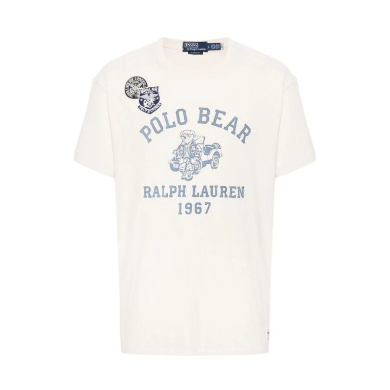 Polo Bear Print Jersey T-shirt Ralph Lauren