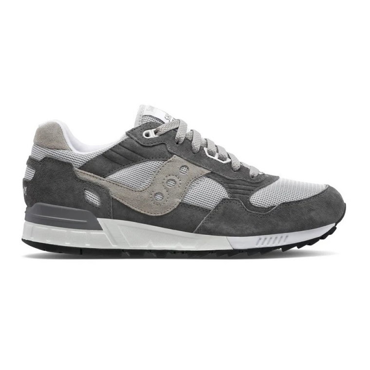 5000 Shadow - Szare/Srebrne Sneakersy Saucony