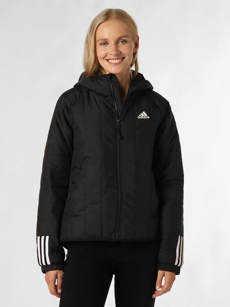 adidas Sportswear - Damska kurtka pikowana, czarny