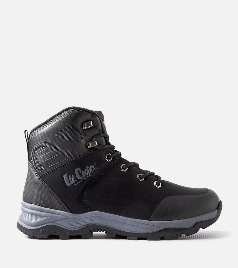 Czarne ciepłe buty Lee Cooper LCJ-23-01-2045M