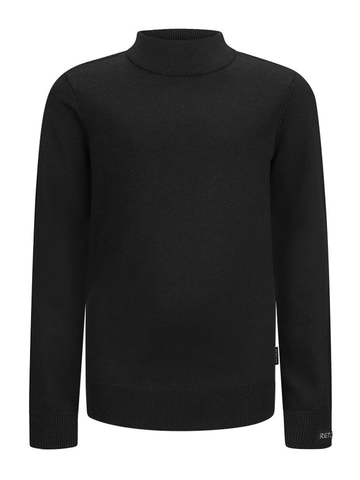 Retour Sweter "Floyd" w kolorze czarnym