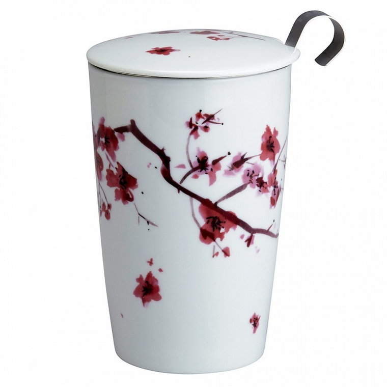 Kubek z zaparzaczką do herbaty 350ml Eigenart Kwiat Wiśni biały kod: 3068811