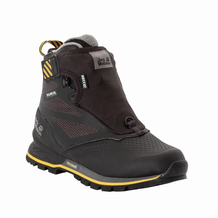 Damskie zimowe buty wyprawowe  Jack Wolfskin 1995 SERIES TEXAPORE MID W black / burly yellow XT - 36