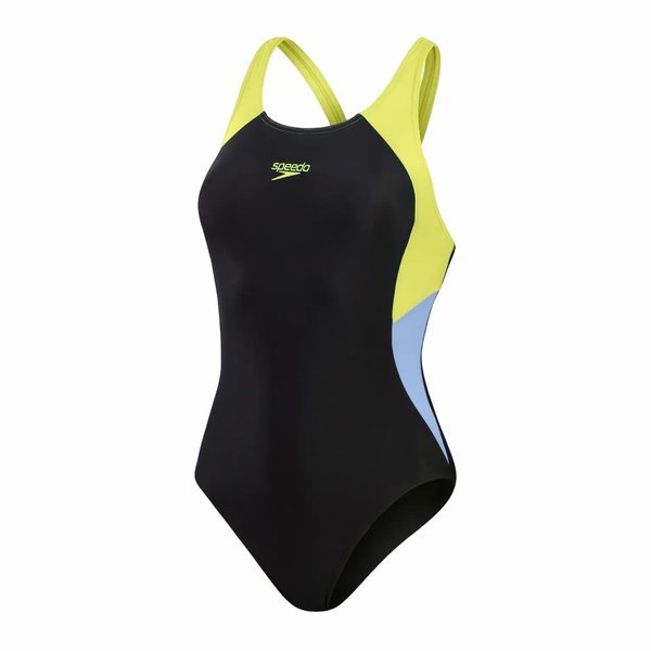 Strój kąpielowy damski Colourblock Muscleback Speedo