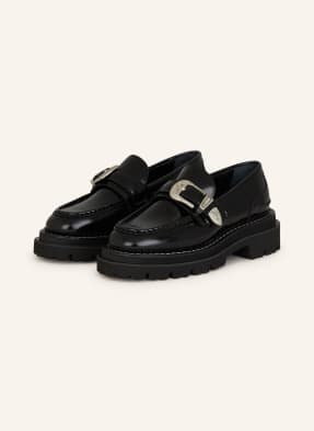 Sandro Loafersy schwarz