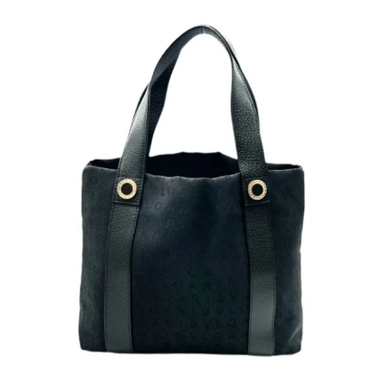 Pre-owned Canvas totes Bvlgari Vintage