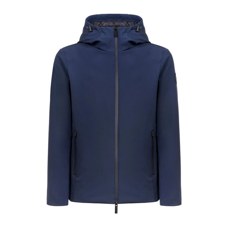 Niebieska Kurtka Pacific Soft Shell Woolrich