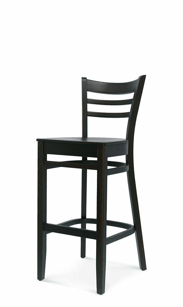 Krzesło barowe Fameg Bistro.2 siedzisko twarde premium