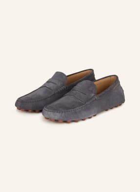 Tod's Mokasyny Gommino grau