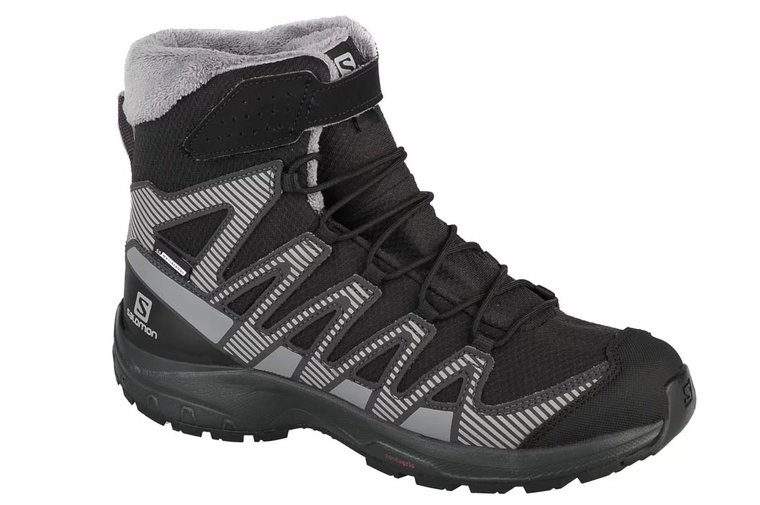 Salomon XA Pro V8 Winter 414334, Dla chłopca, Czarne, buty trekkingowe, tkanina, rozmiar: 31