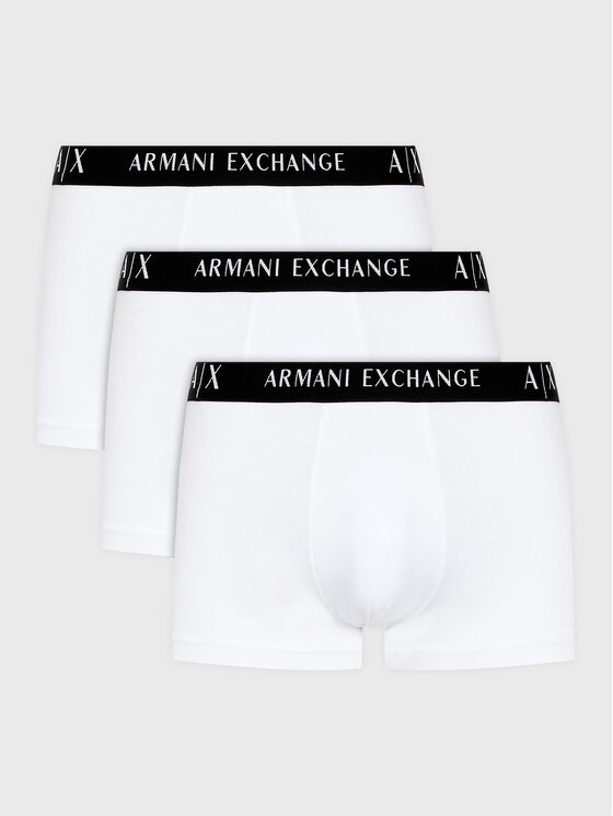 Komplet 3 par bokserek Armani Exchange