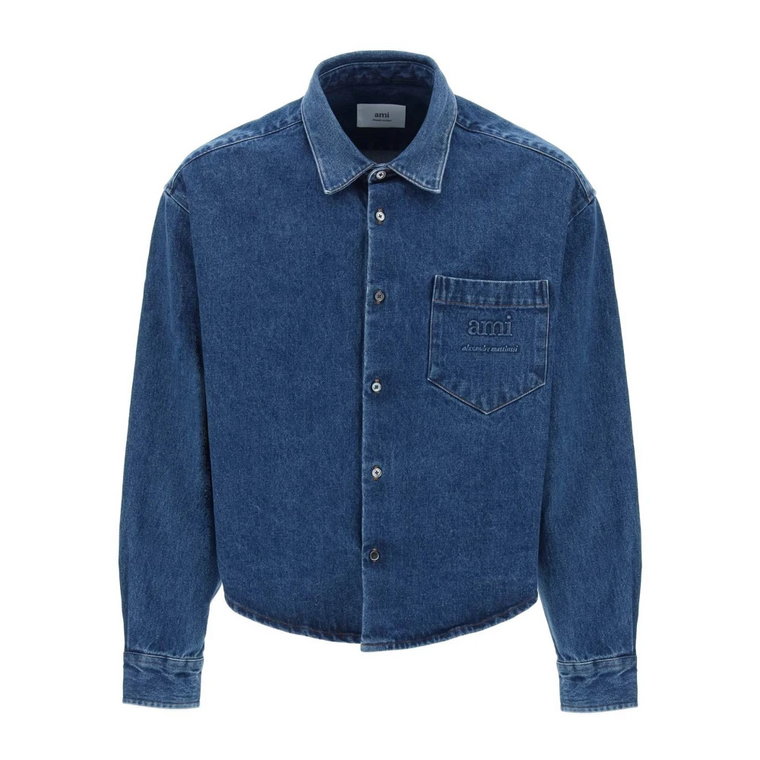 Denim Jackets Ami Paris