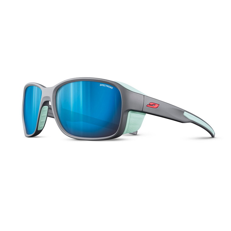 Damskie okulary sportowe Julbo Monterosa 2 Spectron 3 CF J5421121 grey/light green - ONE SIZE