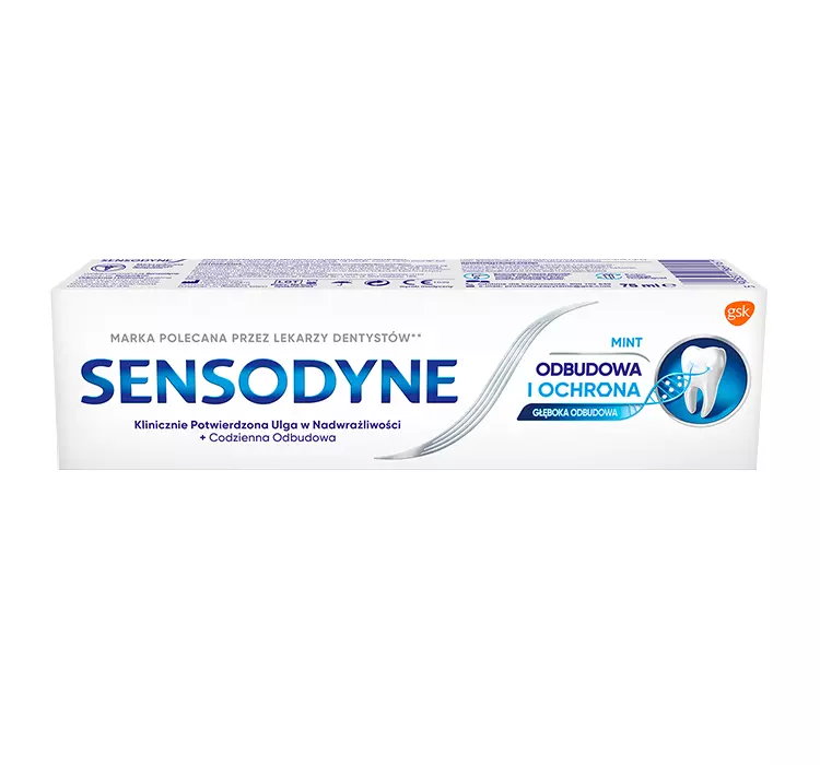 SENSODYNE ODBUDOWA I OCHRONA PASTA DO ZĘBÓW NADWRAŻLIWYCH 75 ML