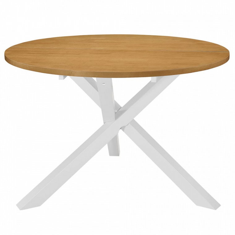 Stół jadalniany, biały, 120x75 cm, MDF kod: V-247631